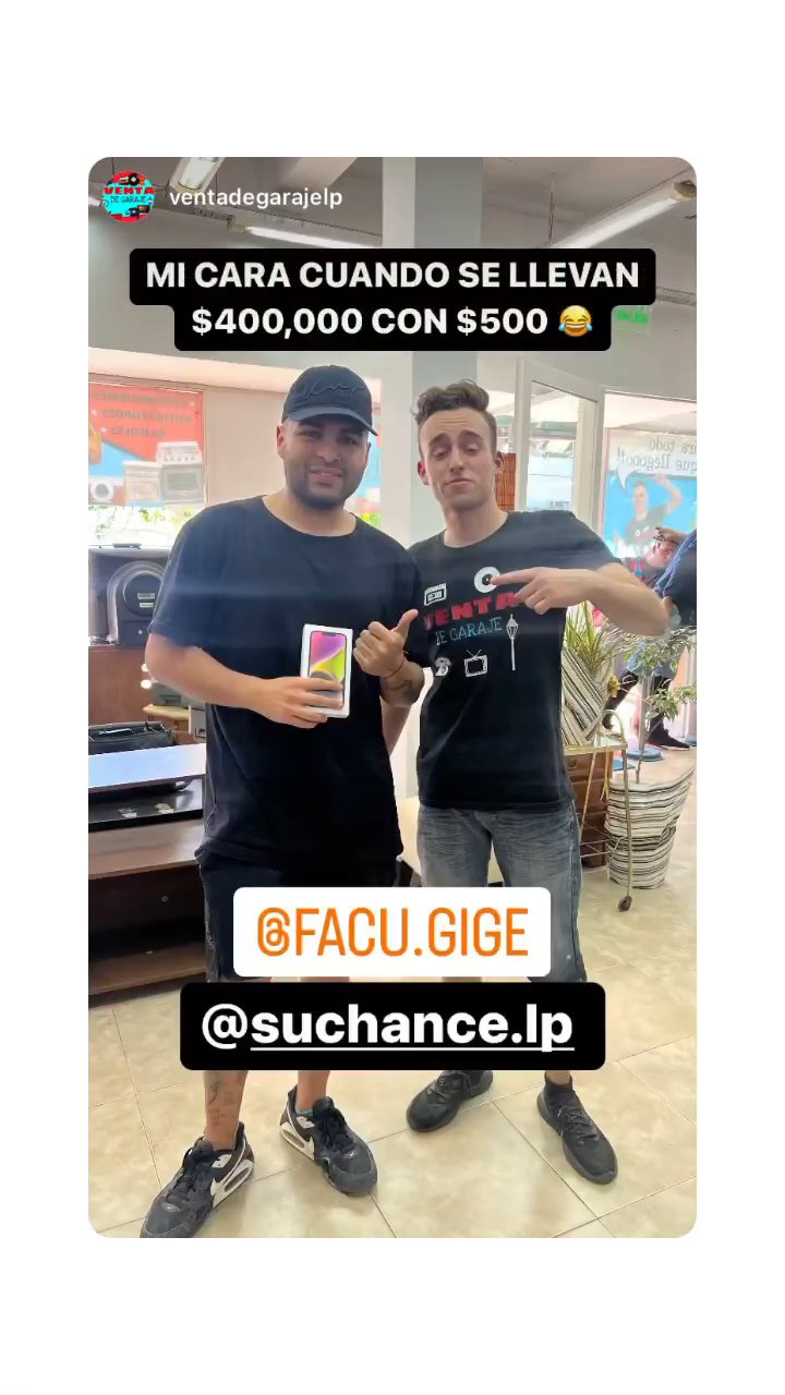 Celular de $400.000: Facu G. se lo llevó con una chance de $500.