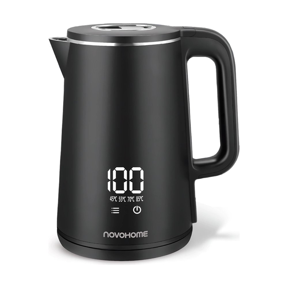 Pava Eléctrica Digital Novohome 2 L foto 1