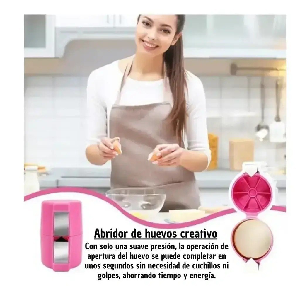 Abridor de Huevos 3 Colores · 100 números