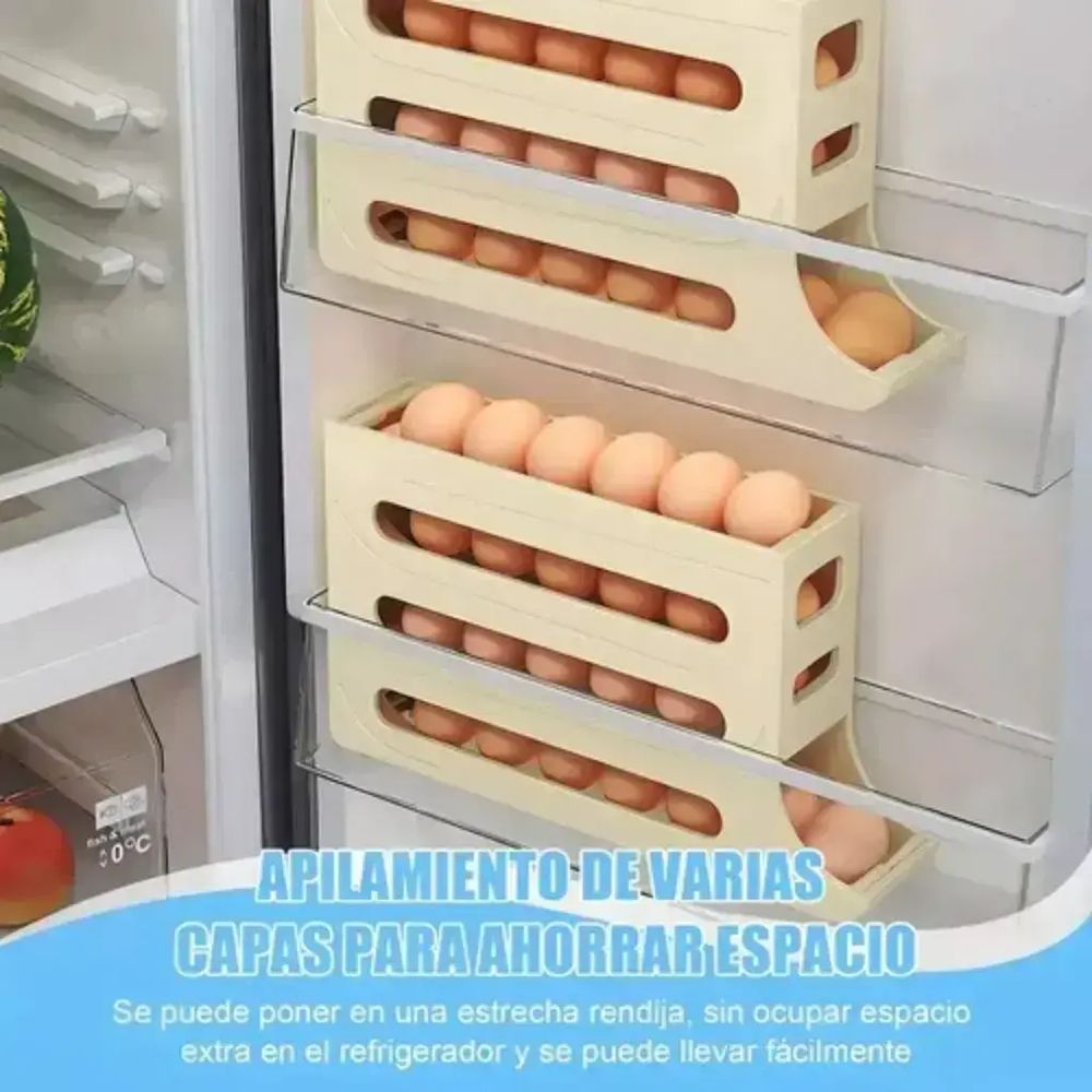 Dispensador de Huevos Plástico 4 Niveles foto 5