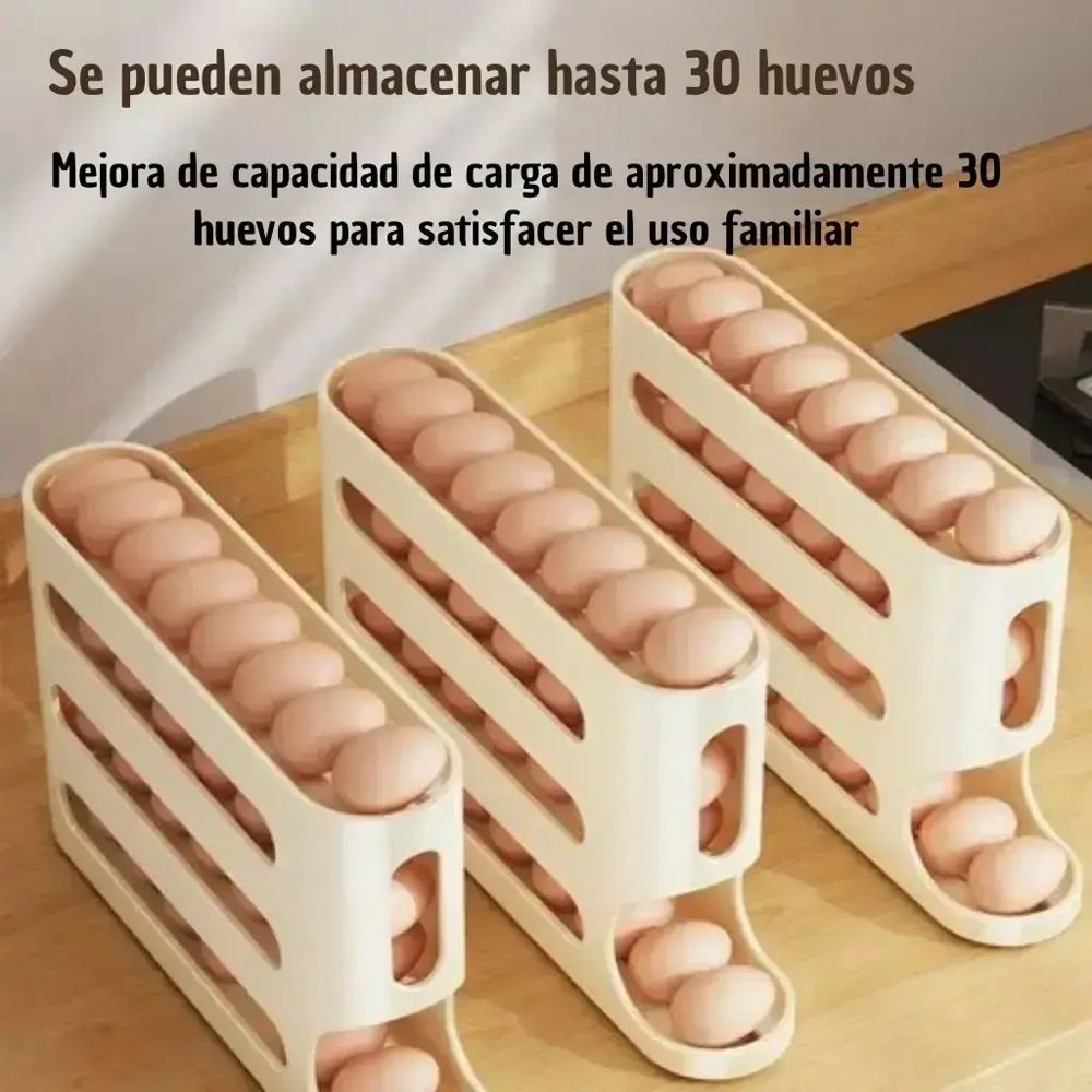 Dispensador de Huevos Plástico 4 Niveles foto 8