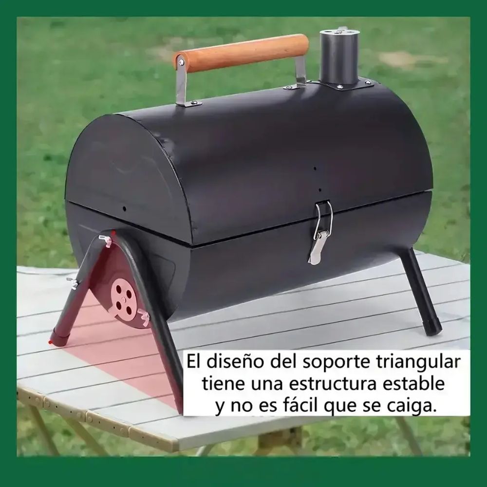 Parrilla Plegable de Hierro 51x38x17cm foto 7