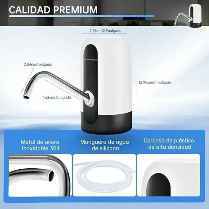 Dispenser para Bidón Agua Electrónico · 100 números