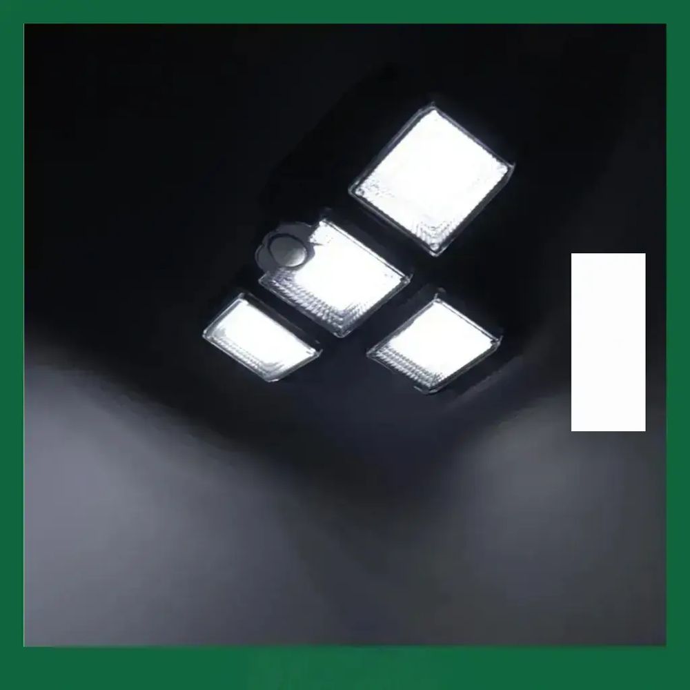 Reflector 192 LED con Panel Solar y Control foto 3