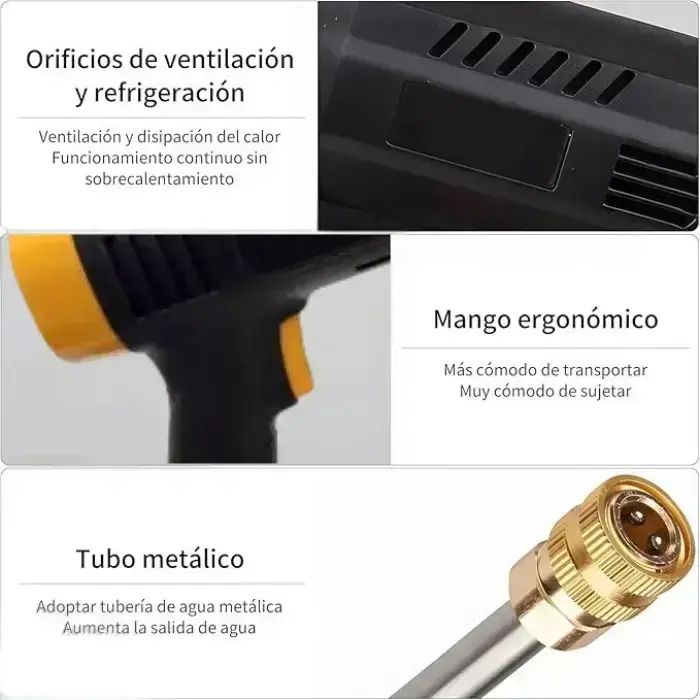 Hidrolavadora a Batería 240W foto 3