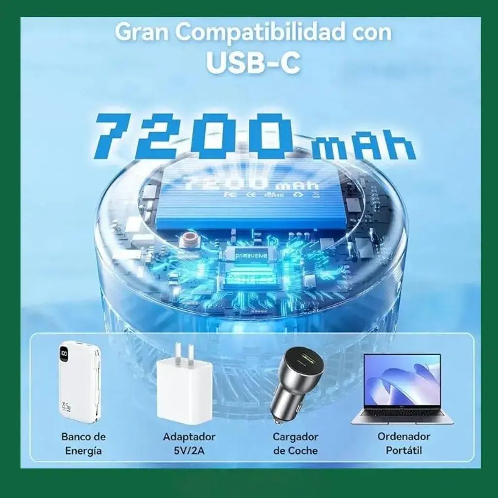 Ventilador USB Portátil Extensible y Plegable foto 6