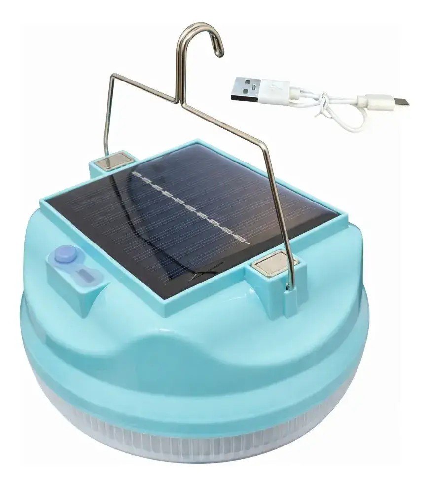 Lámpara Solar Redonda para Colgar 14cm · 10 números