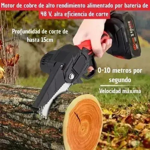 Mini Motosierra Inalámbrica a Batería foto 8
