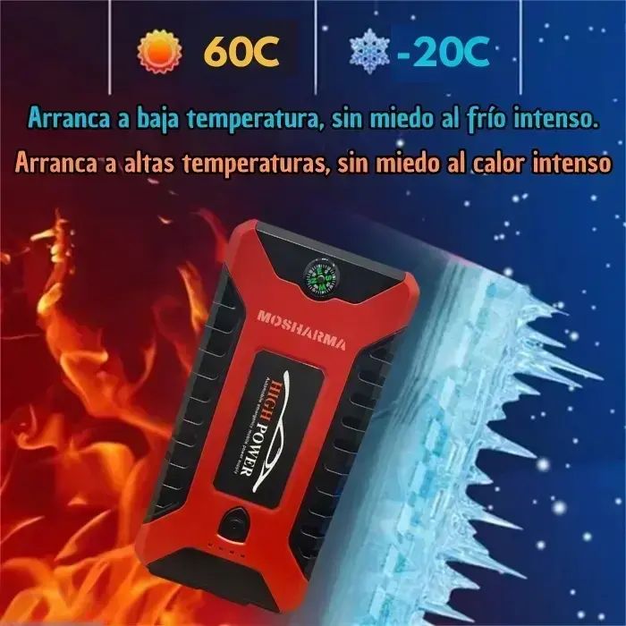 Arrancador para Auto Inalámbrico 600A foto 2