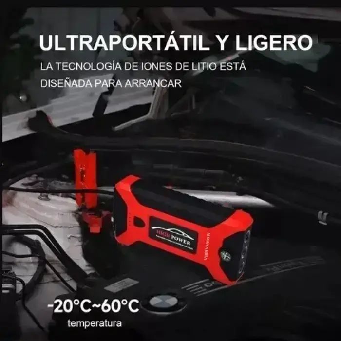 Arrancador para Auto Inalámbrico 600A foto 3