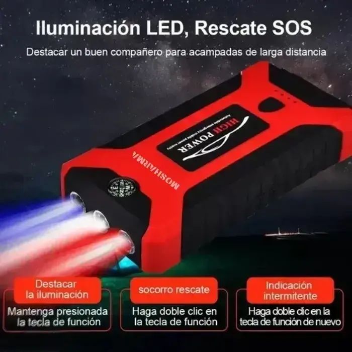 Arrancador para Auto Inalámbrico 600A foto 7