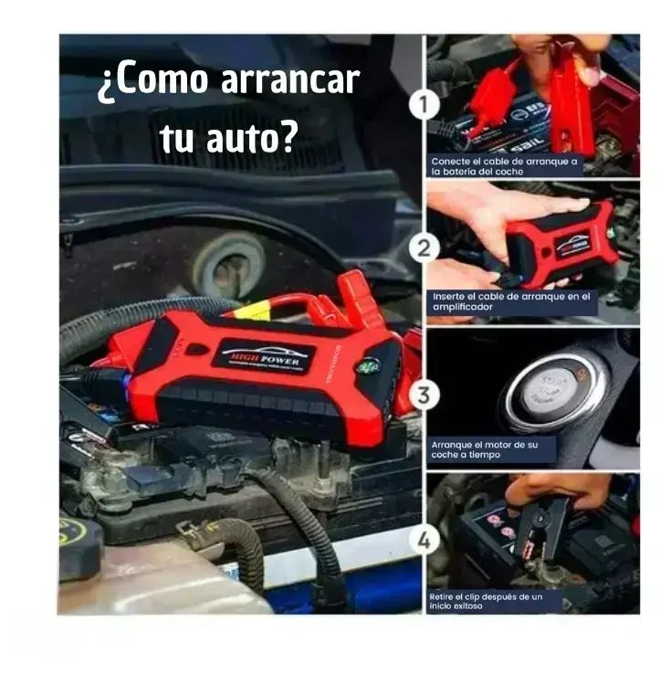 Arrancador para Auto Inalámbrico 600A foto 8
